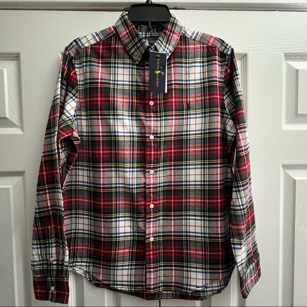 POLO RALPH LAUREN BUTTON DOWN SHIRT - Picture 1 of 5